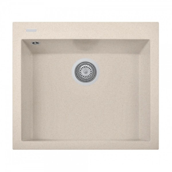 Plados ON6010 UG94 Lavello Cucina  1 Vasca Incasso 60 cm Microultragranit Avena