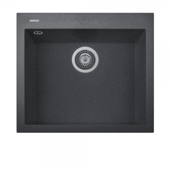 Plados ON6010 UM14 Lavello Cucina 1 Vasca Incasso 60 cm Ultrametal Concrete