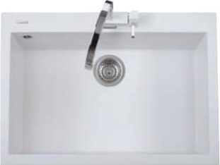 Plados ON7610UM41 Lavello Cucina Incasso 1 Vasca 76 cm Alluminio One