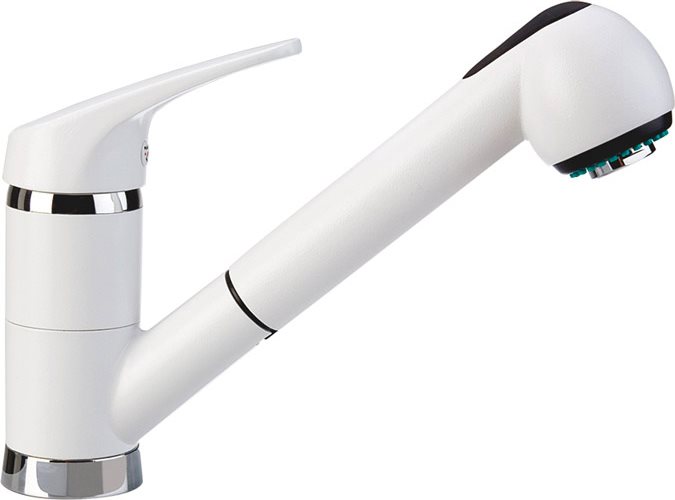 Plados PLUSMIXEXT40 Miscelatore Cucina con Doccetta Rubinetto Monocomando Cromo