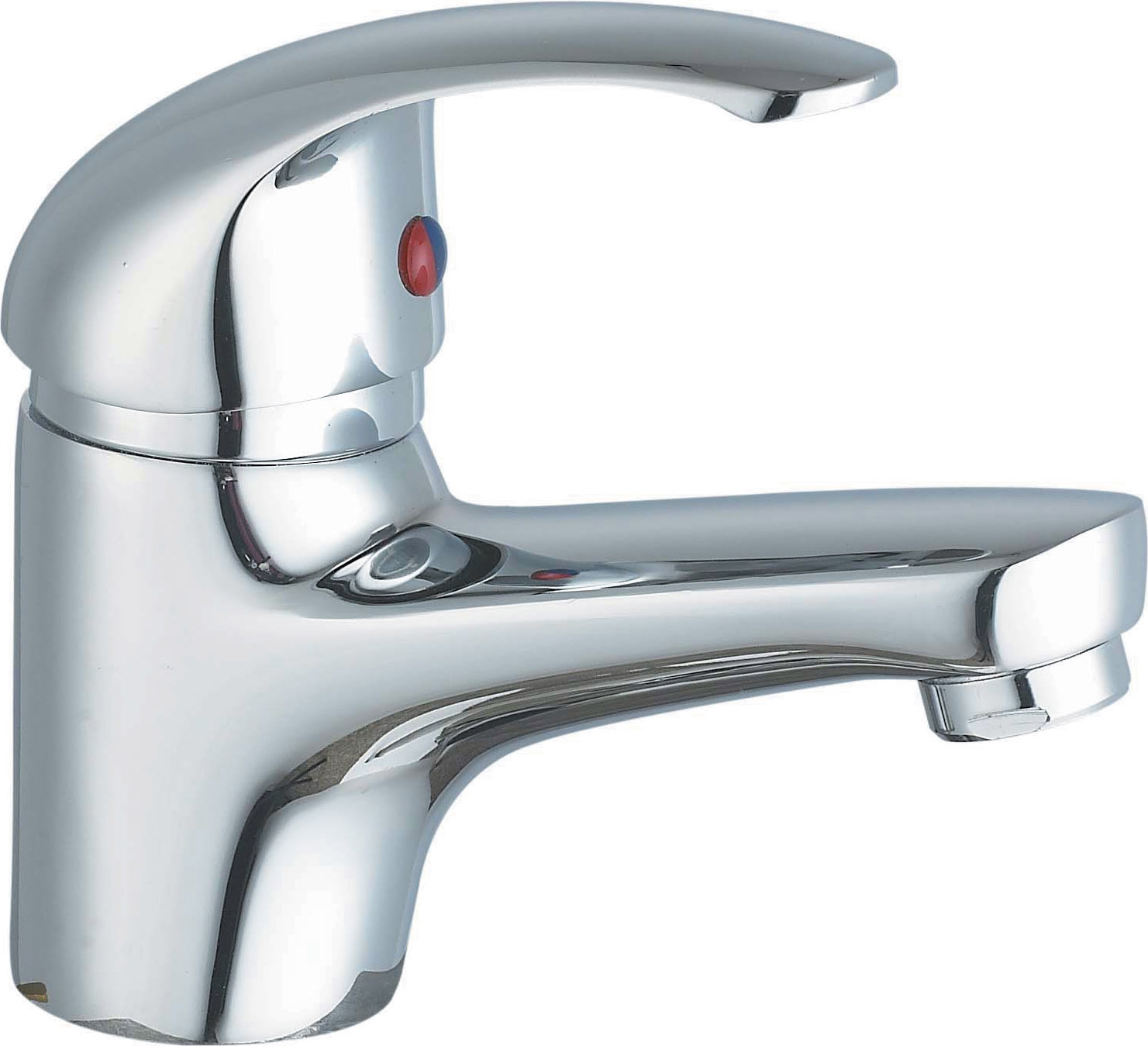 R.A. 11321 Miscelatore Bagno Lavabo Rubinetto Monocomando � 40 mm Cromo  Serie Euro