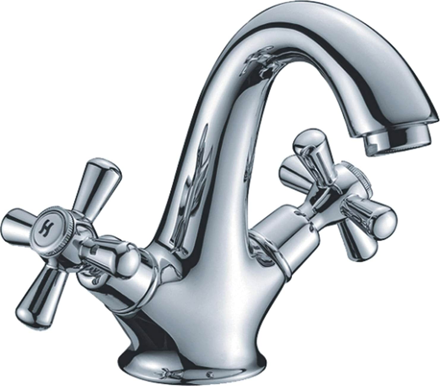RUBINETTERIE ASSOCIATE 88001-A Miscelatore Lavabo Doppio Comando Lavello
