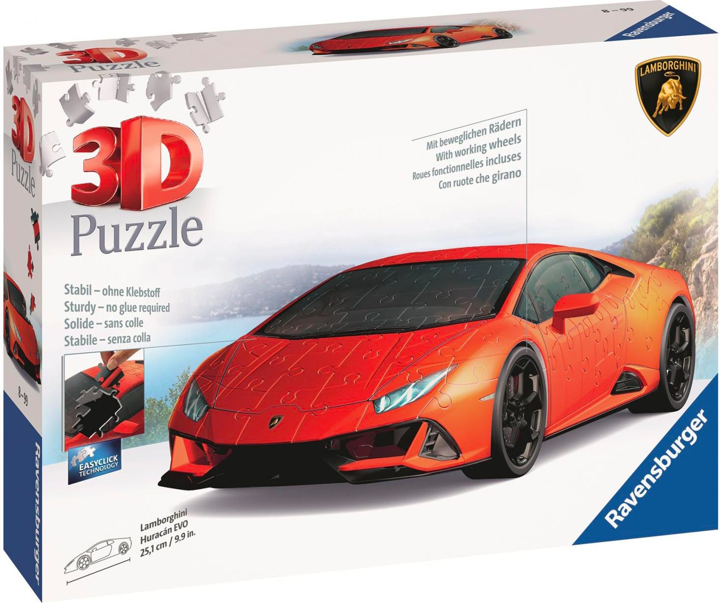 Ravensburger 11238 Puzzle 3D Lamborghini Huracan Evo 3D