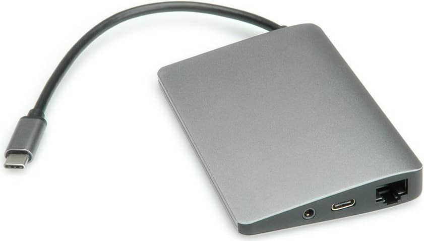 Nilox RO12.02.1021 Adattatore USB Type C HDMI DisplayPort Docking Station