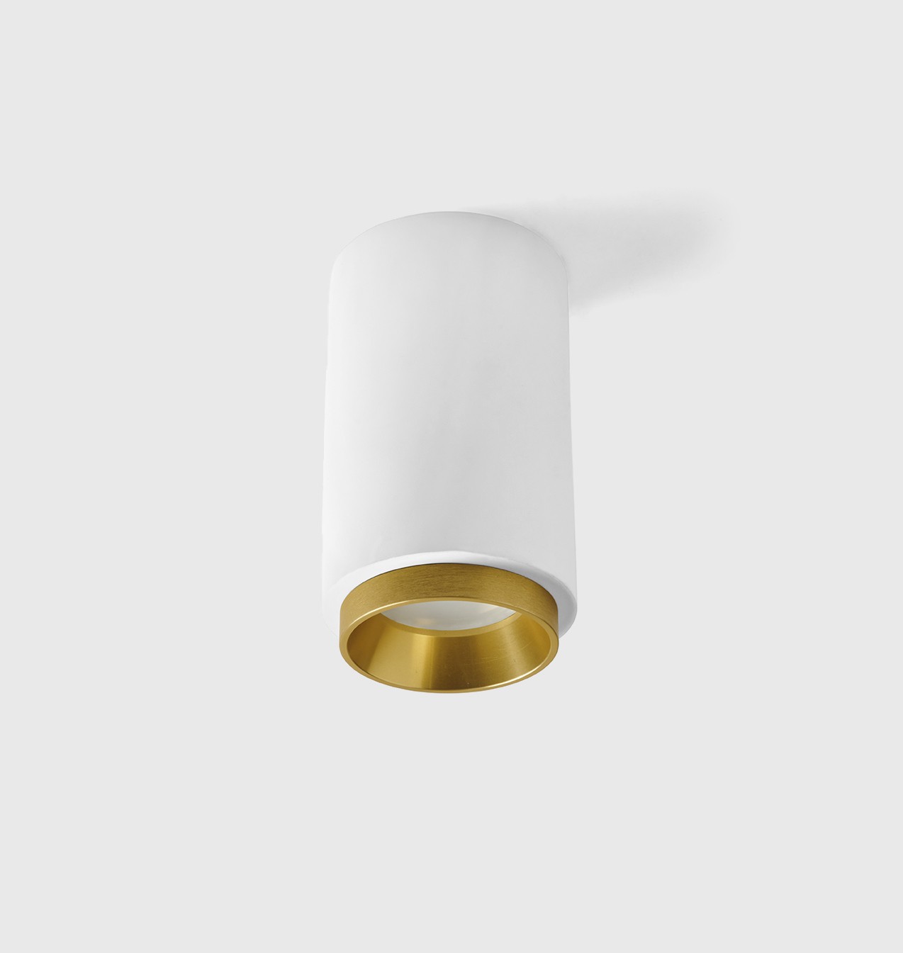 SFORZIN ILLUMINAZIONE T407 Plafoniera a Soffitto GU10 in Gesso  Nero Opaco
