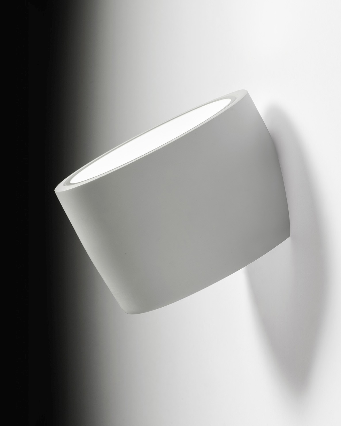 SFORZIN ILLUMINAZIONE T431 Applique da Parete in Gesso  Nasso Bianco opaco