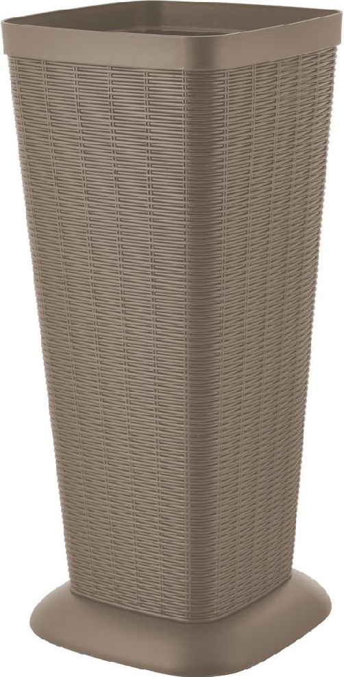 STEFANPLAST 30602 Portaombrelli Plastica 25.5 cm 57 cm Tortora Elegance