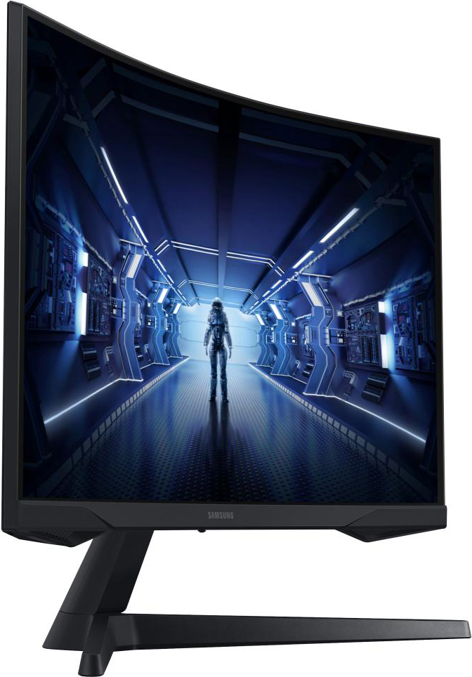 Samsung LC27G55TQWRXEN Monitor PC Curvo 27 Pollici QHD Cl F HDMI DisplayPorts