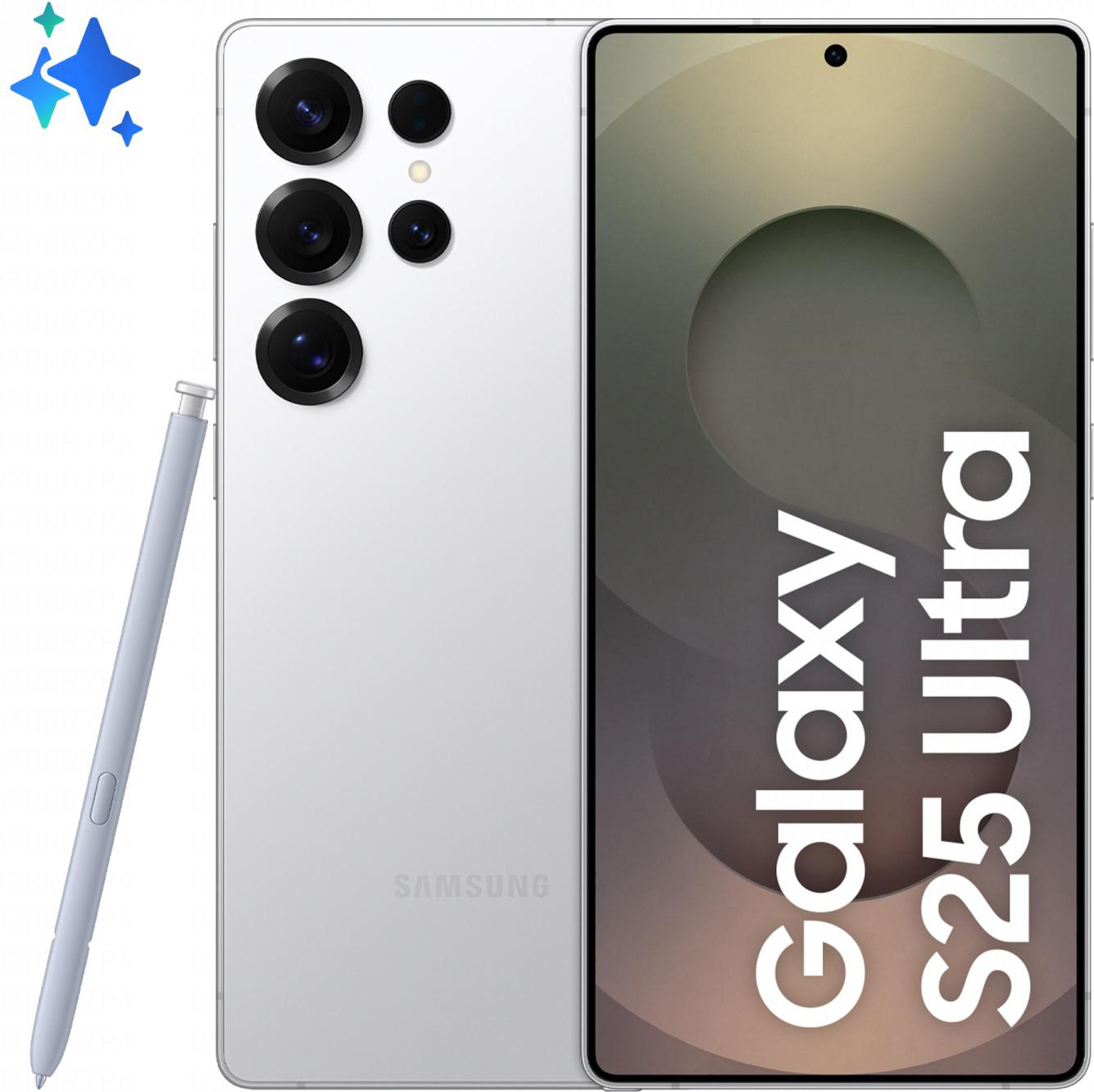 Samsung Galaxy S25 Ultra Smartphone 6.9" AI 5G Display QHD+ Dynamic AMOLED 2X RAM 12 GB Memoria Interna 512 GB Fotocamera 200 MP Android colore Tit...