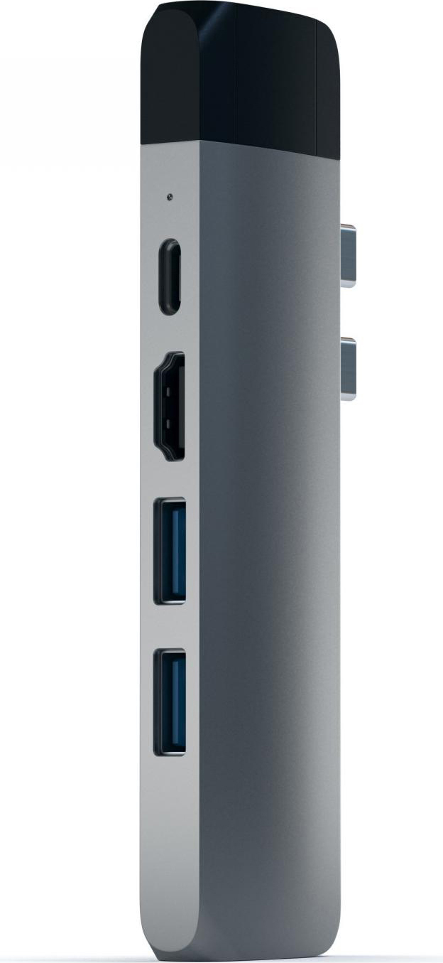 Satechi ST-TCPHEM Hub USB Adattatore Multiport per Apple Mac con Ethernet