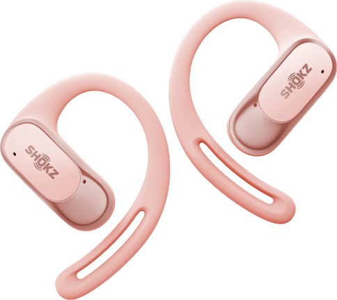 Shokz OpenFit Air OpenFit Cuffie True Wireless a Clip Bluetooth in Silicone colore Rosa - T511-ST-PK