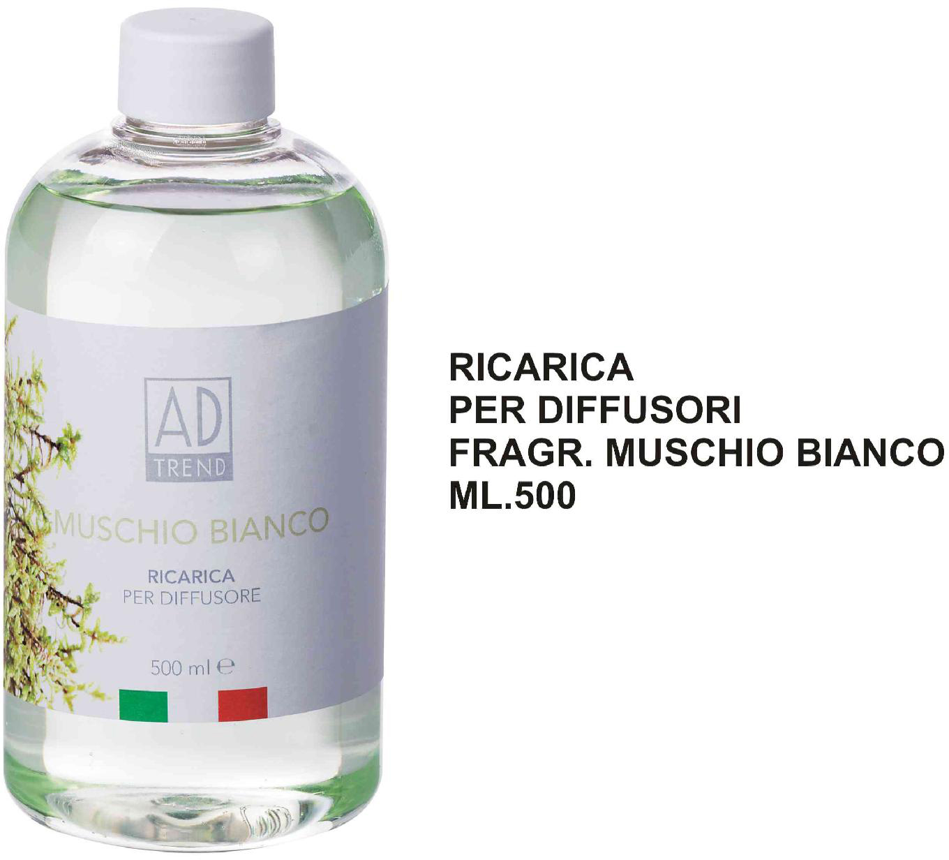Star AR61865 Ricarica per Diffusore ml 500 Muschio Bianco