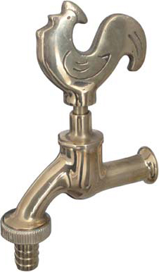 Stars 1093b1139 Rubinetto Artistico a Vite Gallo Ottone 12M mm 25