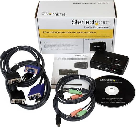 StarTech SV211KUSB Switch Kvm A 2 Portecon Audio