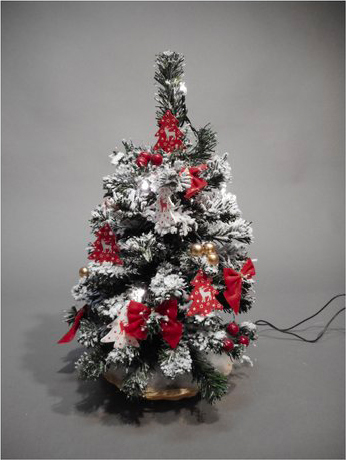 Albero Di Natale 40cm.Tabor Albero Di Natale Con Luci Rosso 40 Cm 2019 159115
