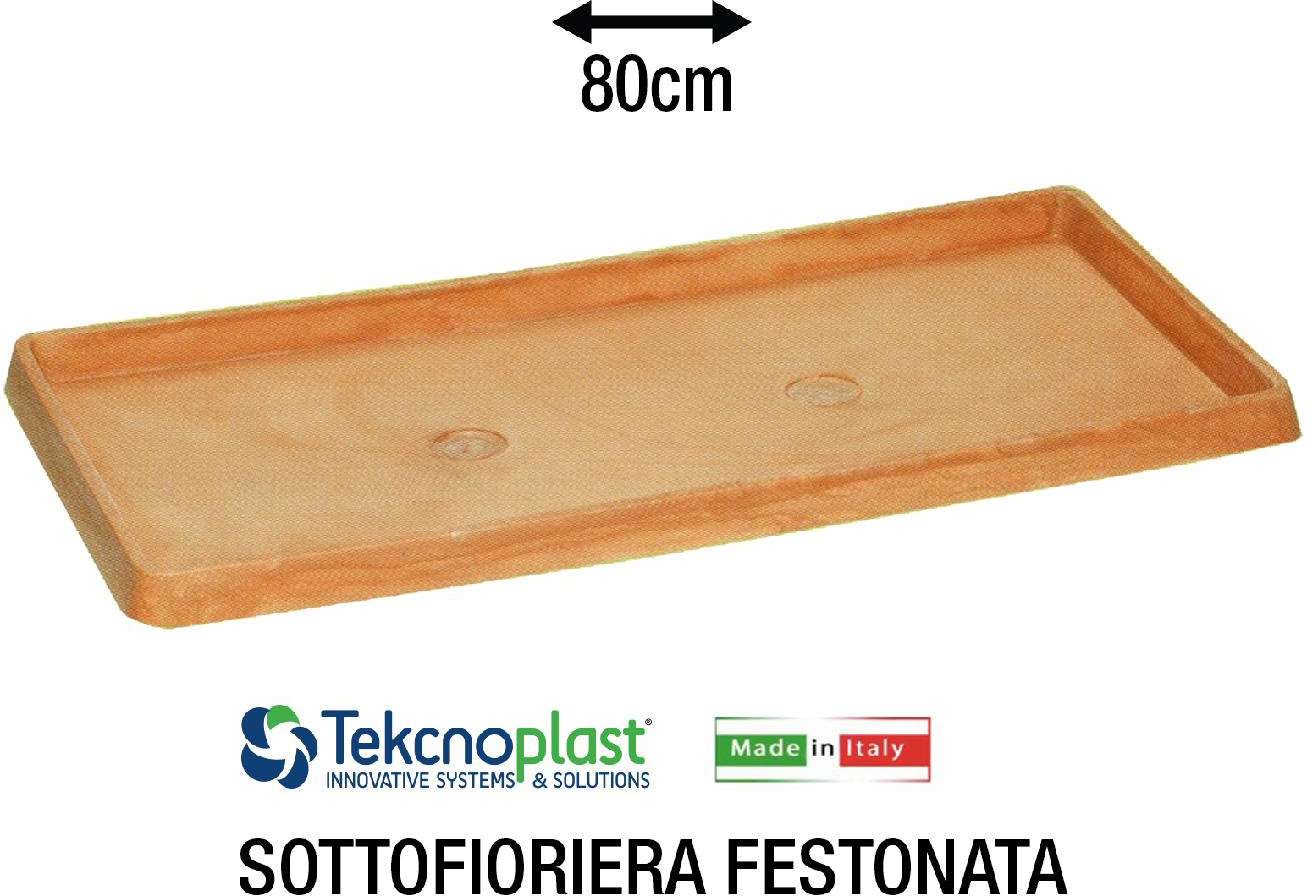 Tekcnoplast K2040 Sottofioriera Festonata cm 80