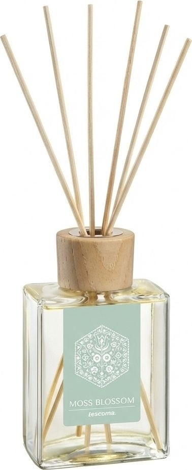 Tescoma 906627 Diffusore di aromi Vaso Vetro Verde, Trasparente, Bianco