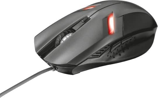 Trust 21512 Mouse Gaming USB Ottico 6 Tasti Luce LED Nero  Ziva Gaming Mouse