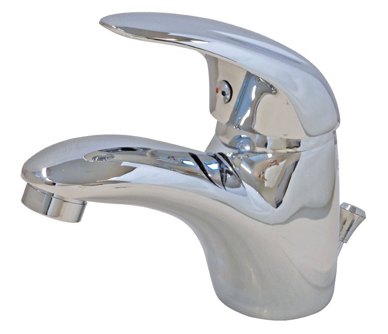 Utilia ZS50503 Miscelatore Bagno Rubinetto Lavabo Monocomando Cromo  - Perla