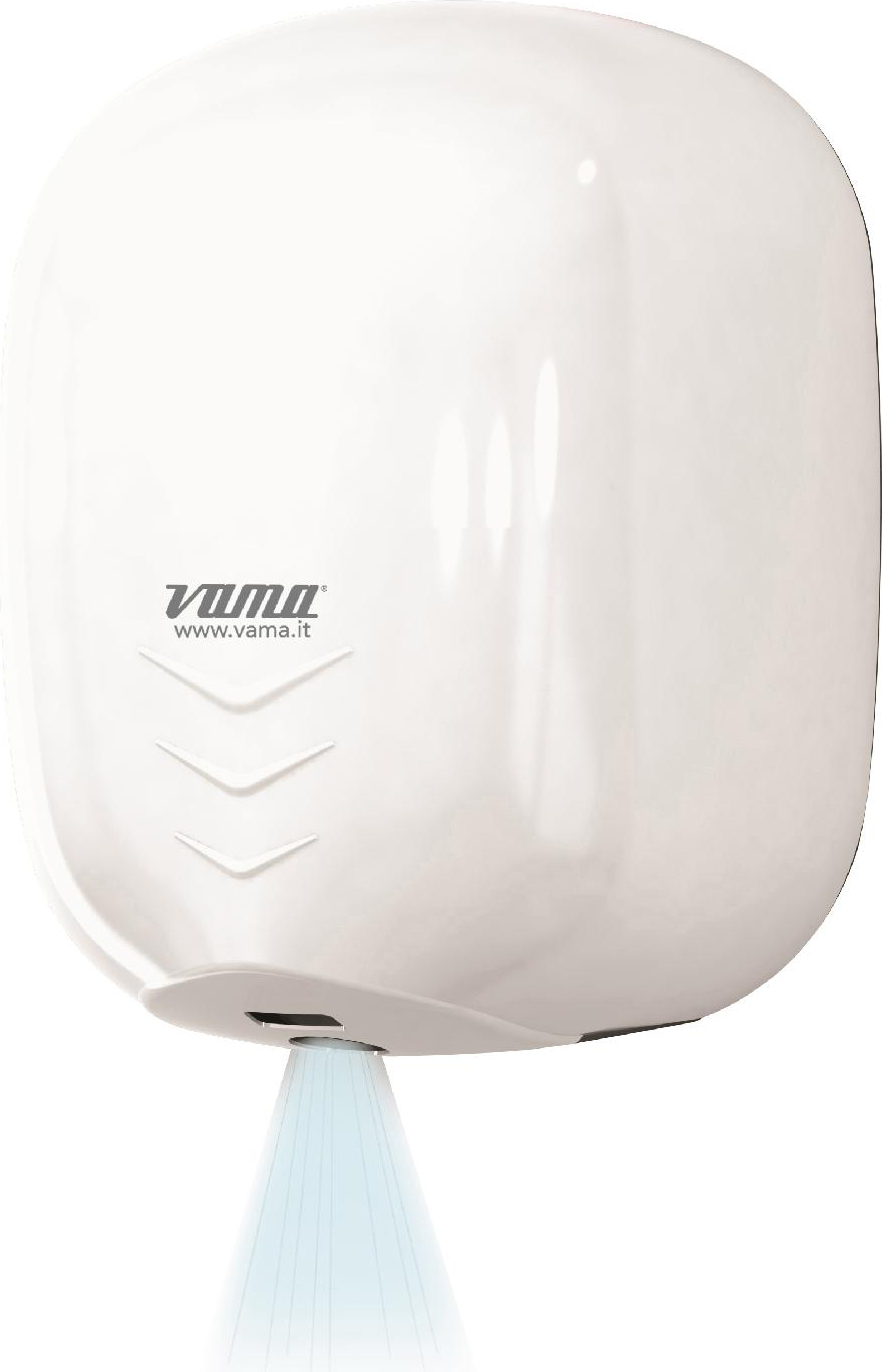 VAMA STREAM DRY UV ABS Asciugamani elettrico 550 Watt Velocit� aria 300 kmh