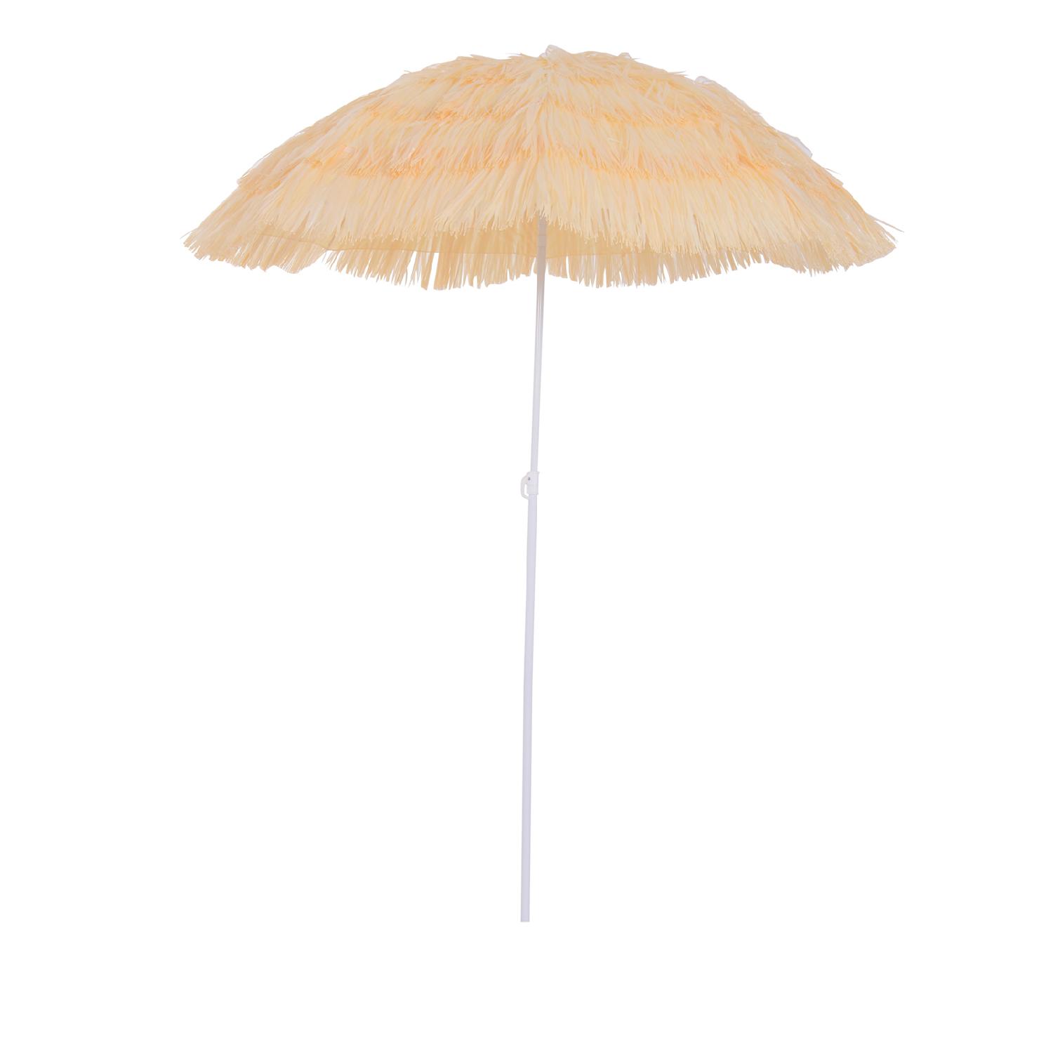 VivaGarden 100D5 Ombrellone da Spiaggia 1,6 mt Poliestere Beige