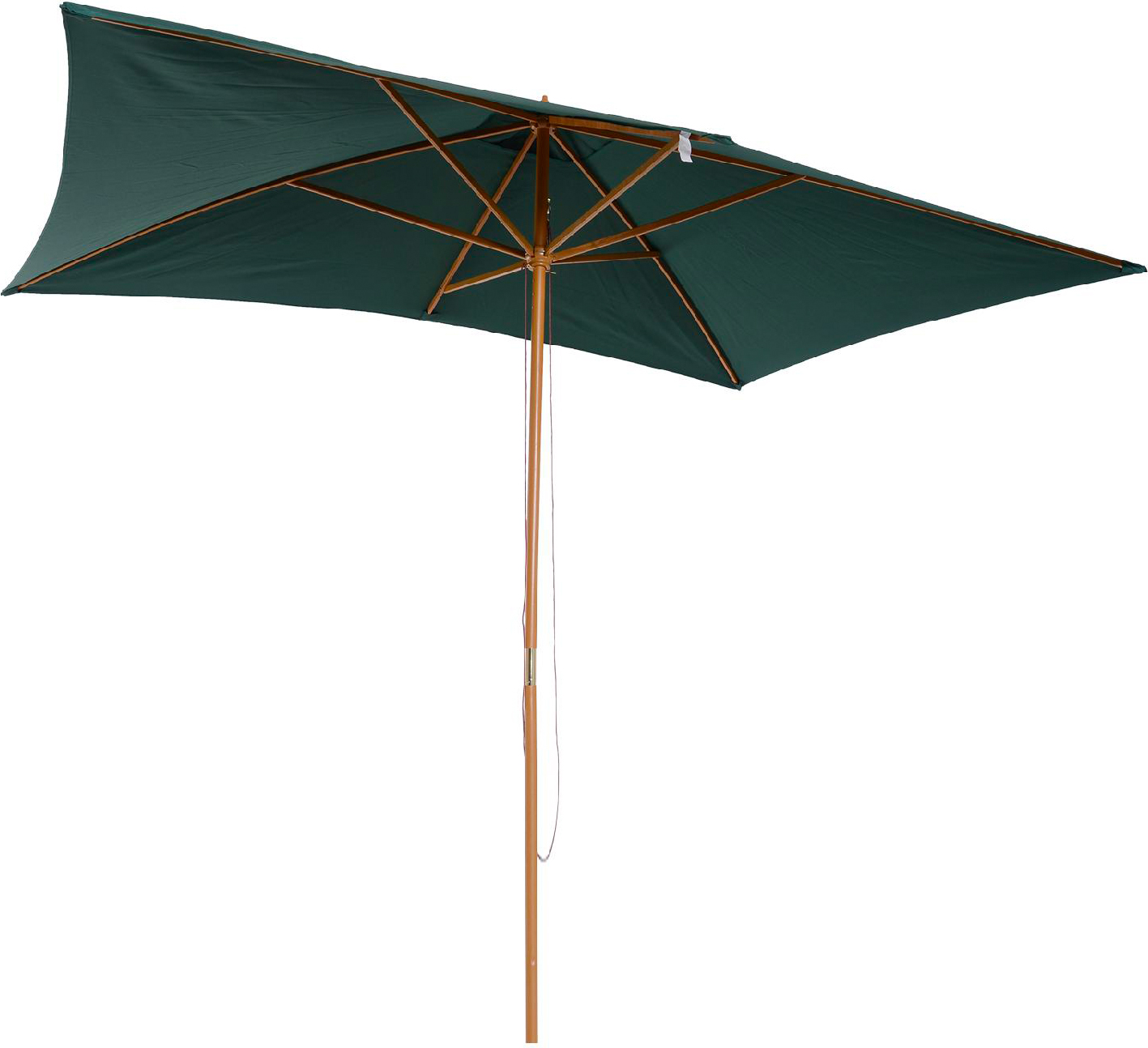 VivaGarden 10D16 Ombrellone da Giardino 2x3 mt in Legno Verde