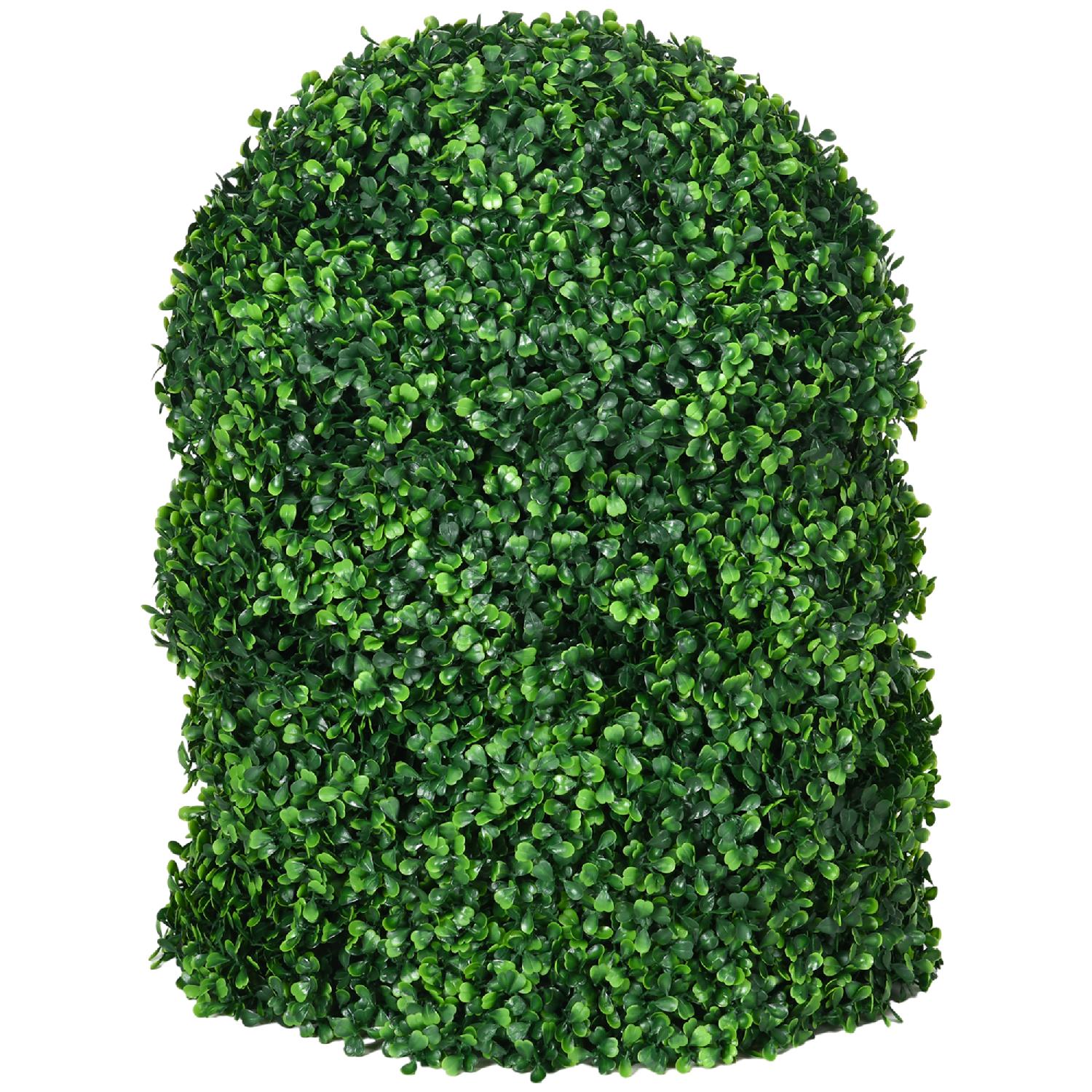 VivaGarden 0GNW33F Set di 2 Piante Finte Sfera di Bosso �40cm Decorazione Verde