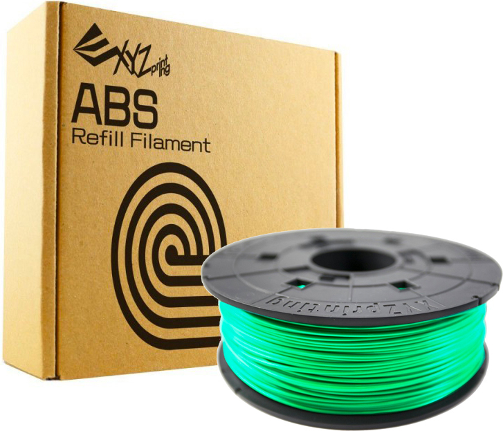 XYZ Printing RF10XXEUZWK Materiale di Stampa 3D Filamento ABS Verde 600 g