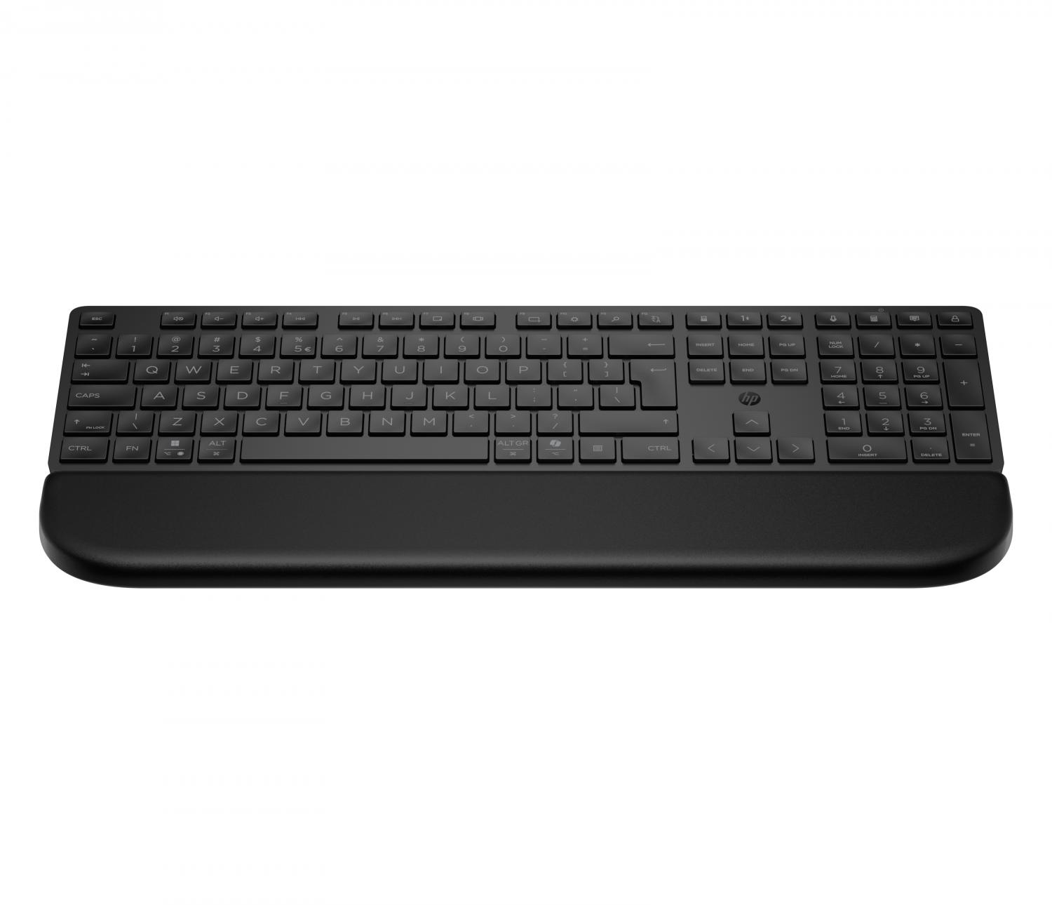 HP BD5F6AA#ABZ Kit Tastiera Bluetooth con Poggiapolsi Magnetico Nero 580K
