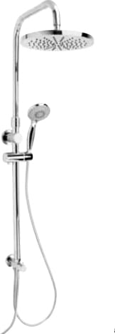Idro Bric 0061CR Colonna doccia 1 Getto Soffione � 25 cm e Doccetta Cromo SCACOL