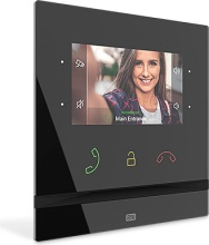 2N 91378501 Telecommunications Indoor Compact Sistema per Video-Citofono 109 Cm 4.3" Nero 91