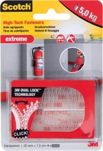 3M 52847 Sistema Di Fissaggio Richiudibile Dual Lock Colore Trasparente