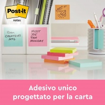 3M 67665 Post-It 6 confezioni colori Assortiti 655-TFEN