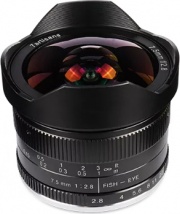 7Artisans 495141 Obiettivo per Fotocamera Milc Obiettivo Fish-Eye Ampio Nero