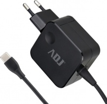 ADJ 160-00147 Alimentatore per Notebook 65W Type-C Cavo 1.5Mt Nero