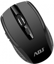 ADJ 510-00035 Mouse Wireless Ottico 1000 DPI colore Nero