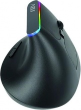 ADJ 510-00043 Sharkmini Mouse Wireless Ottico Luci RGB Silent Click Nero