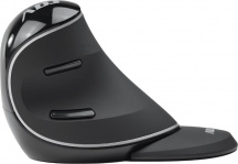 ADJ 510-00044 Shark New Mouse Wireless Ottico in Gomma Silent Click Nero