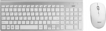 ADJ 520-00019 Platinum Sl Kit Tastiera e Mouse Wireless 1000Dpi 112 Tasti