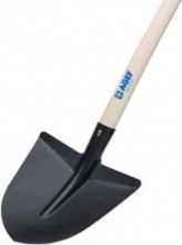 AGEF 2159f2205 Badile a Punta Manico Legno Titan Acciaio Temprato Verniciato mm 290x280