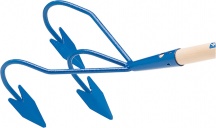 AGEF 85534A2S0000 Rastrello Coltivatore Da Giardino a 3 Denti cm 20x13x29
