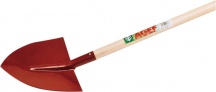 AGEF LUSSO Badile Pala in Acciaio a Punta Lunghezza 130 cm