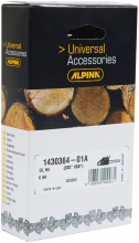 ALPINA 1430152-04A Catena Motosega Passo 38 Spessore 1.3 mm Maglie 52 per CP18