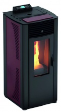 AMG IDRO15-BEB Stufa a Pellet Idro Termostufa 13,8 kW 17 Kg 340 m3 Bordeaux Idro 15
