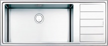 Apell LNPG1161IRBC Lavello Cucina Incasso 1 Vasca Gocciolatoio Dx 116 cm
