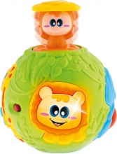 CHICCO 93400 Artsana Palla Pop Up Gioco Musicale Prime Attivit� per Bambini da 6+ Mesi