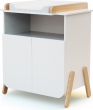 AT4 by Teamtex 90378210 Pirate Mobile contenitore Fasciatoio Neonato (NON INCLUSO) Bianco