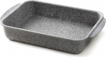 Accademia Mugnano 1176 Lasagnera Antiaderente in Alluminio 35x28,5 cm Cuore di Pietra