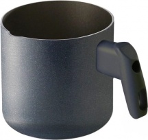 Accademia Mugnano BBBLL12 Bollilatte Antiaderente in Alluminio cm 12 Bella Blu