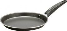 Accademia Mugnano DSCRP25 Padella per Crepes Antiaderente cm 25 Alluminio Dolci Sorrisi